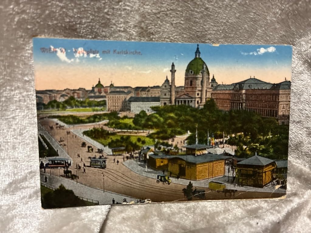 Ansicht: Wien, Karlsplatz mit Karlskirche